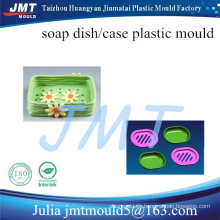 jabón plato plástico molde de inyección con acero p20